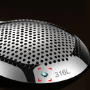 Axyaa Stainless Steel Kitchen Colander Strainer Spoon for Home and Hotel Cooking