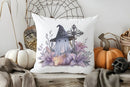 Axyaa Autumn Pumpkin & Drink Pillow Cover for Sofa, Bedroom, Car - Home Decor