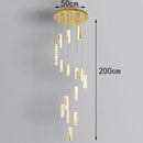 Axyaa Modern Pendant Lights: LED Chandelier Ceiling Lamp for Indoor Dining Room