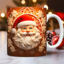 Axyaa Santa Claus Ceramic Mug - Christmas Kids Gift