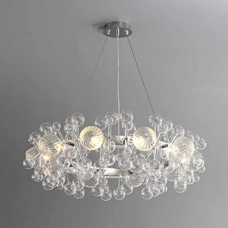 Luxury Nordic Glass Chandelier by Axyaa for Modern Living Room Dining Bedroom