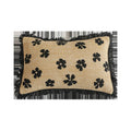 Axyaa Vintage Floral Cushion Cover with Tassels