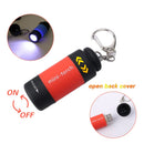 Axyaa Rechargeable Waterproof Mini Keychain Light LED Flashlight