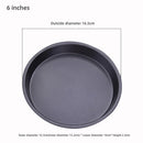 Axyaa Non-Stick Carbon Steel Pizza Pan Deep Dish Tray Set