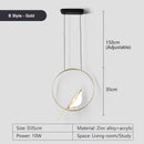 Axyaa Rotatable Magpie Bird LED Pendant Light for Bedroom Chandelier