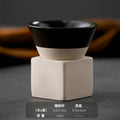 Axyaa Hand-Painted Ceramic Espresso Coffee Cup Set with Base.