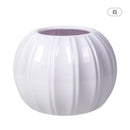 Axyaa Pumpkin Vase Plastic Flower Organizer Home Garden Decoration