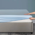 Axyaa Bamboo Fitted Sheet Double Queen Size Luxury Mattress Cover