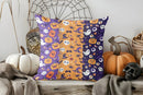 Axyaa Halloween Skull & Bone Pattern Pillow Cover for Sofa Bedroom Car