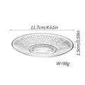 Axyaa Glass Coffee Cup Dish Set - Elegant European High-end Design