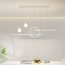 Axyaa Modern LED Pendant Lights Creative Ceiling Lamp for Living Room Dining Room