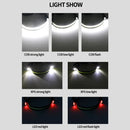 Axya COB LED Headlamp: Type-C USB Fast Charging, Waterproof, 7 Lighting Modes