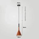 Axyaa Nordic Resin Pendant Light - Modern Minimalist Design E27 Bulb for Bedroom, Dining Room, Bar