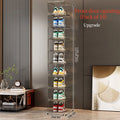 Axyaa Clear Stackable Shoe Storage Organizers - Sneaker Holder Rack Bin