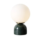 Axyaa Marble Glass Table Lamp - Nordic Modern Green Living Room Bedroom Study Lamp