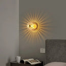 Axyaa Modern Bauhaus Glass Wall Lamp for Living Room Decor