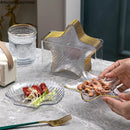Axya Snack Tray Dried Fruit Plate Dim Sum Sauce Dessert Bowl Fruit Dish Candy Plate