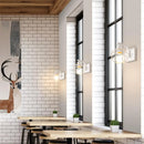 Axya Industrial Vintage LED Wall Light Iron Cage Sconce Indoor Lighting