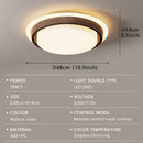 Axyaa Bladeless LED Ceiling Fan for Bedroom, Children's Room, and Air Circulation