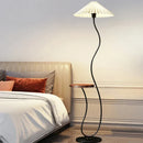Axyaa Nordic Storage Floor Lamp Modern Art Living Room Lights Sofa Home Decor