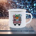 Easter Rabbit Car Enamel Mug Set by Axyaa