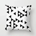 Axyaa Geometric Cushion Cover Square Pillowcase Home Car Decor 45*45cm