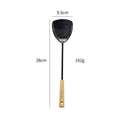 Axyaa Stainless Steel Wooden Handle Kitchen Utensil Set