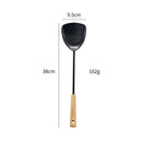 Axyaa Stainless Steel Wooden Handle Kitchen Utensil Set
