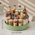 360° Rotating Spice Rack & Cosmetic Storage Tray - Axyaa