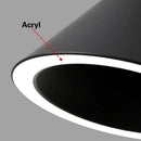 Axyaa Black Iron Pendant Lamps for Modern Indoor Lighting Fixture