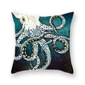 Axyaa Gold Mountains Geometric Sun Moon Cushion Cases- Home Decor Almofadas