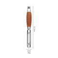Axyaa Solid Wood Handle Peeler Paring Knife for Fruits Vegetables Grater Slicer
