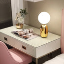Axyaa Glass Table LED Night Light for Modern Luxury Bedroom
