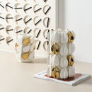 Axyaa Fruit Shape Gold Ceramic Vase - Creative Handicraft Home Decoration Accessory