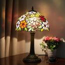 Stained Glass Desk Light Axyaa Brand – Retro Country Style Bedside Table Lamp