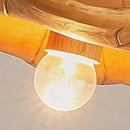 Axyaa Lotus Leaf Retro LED Pendant Light for Zen Tea Room and Living Room