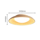 Axyaa Wabi Sabi Style Cream Ceiling Light Fixture LED Lamp
