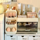 Axyaa Makeup Storage Box Drawer Organizer for Cosmetics, Brushes, Lipsticks, and Nail Polish