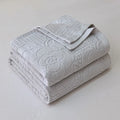 Axyaa Cotton Classic Vintage Towel Quilt Blanket - Adult Summer Air Conditioner Blanket