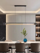 Axyaa Nordic Modern Chandelier LED Strip Light Bar for Dining Room, Kitchen, and Bar