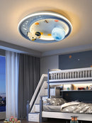 Axya Astronaut Astros Planet Ceiling Light for Child Room - Bedroom Lamp