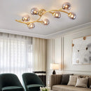 Axyaa Magic Bean Glass Bubble Ball Ceiling Light for Bedroom Kitchen Living Room