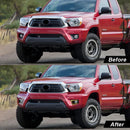 Axyaa LED DRL Fog Lights for Toyota Tacoma 2012-2015 - Front Bumper Driving Turn Signal