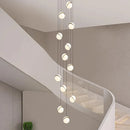 Axyaa Modern Chandelier Stair Pendant Lights Interior Lighting for Living Room & Home Décor