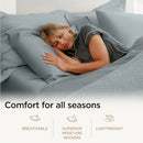 Axyaa Cotton Queen Size Blanket | All-Season Lightweight Jacquard Blanket