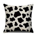 Axyaa Geometric Line Print Linen Cushion Cover - Home & Car Decor Pillowcase