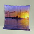 Blue Ocean Seascape Pillow Cover for Home Sofa Decor with Axyaa Brand