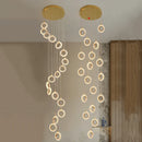 Axyaa Crystal Chandelier Pendant Light for Living Room and Bedroom