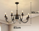 Axyaa Modern Living Room Chandeliers LED Ceiling Hanging Lights
