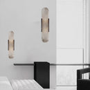 Axyaa Marble Wall Lamp - Golden Wall Light for Living Room & Bedroom